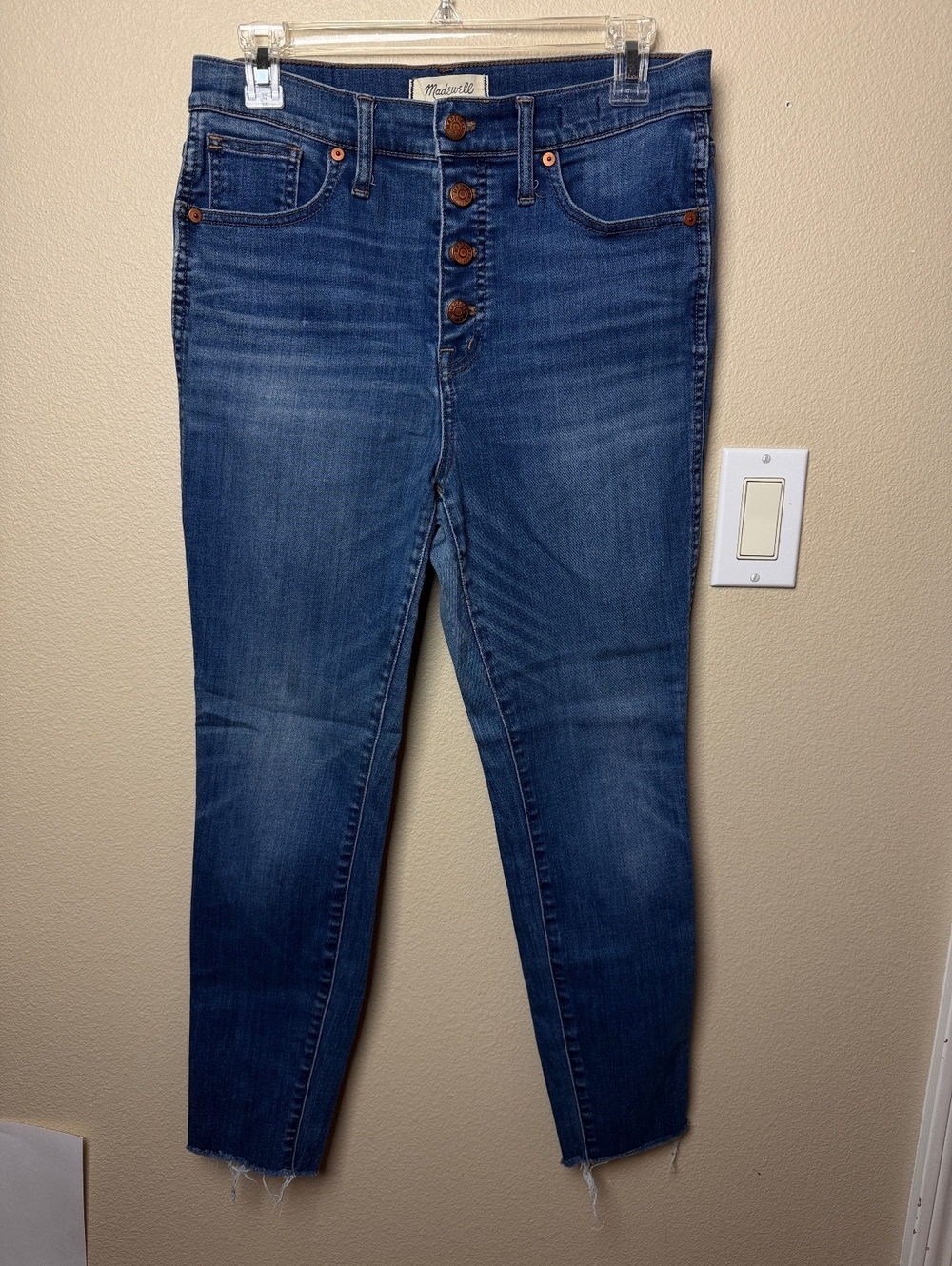 Madewell Jeans: 10” High Rise Skinny Crop Button Fly | Size 29